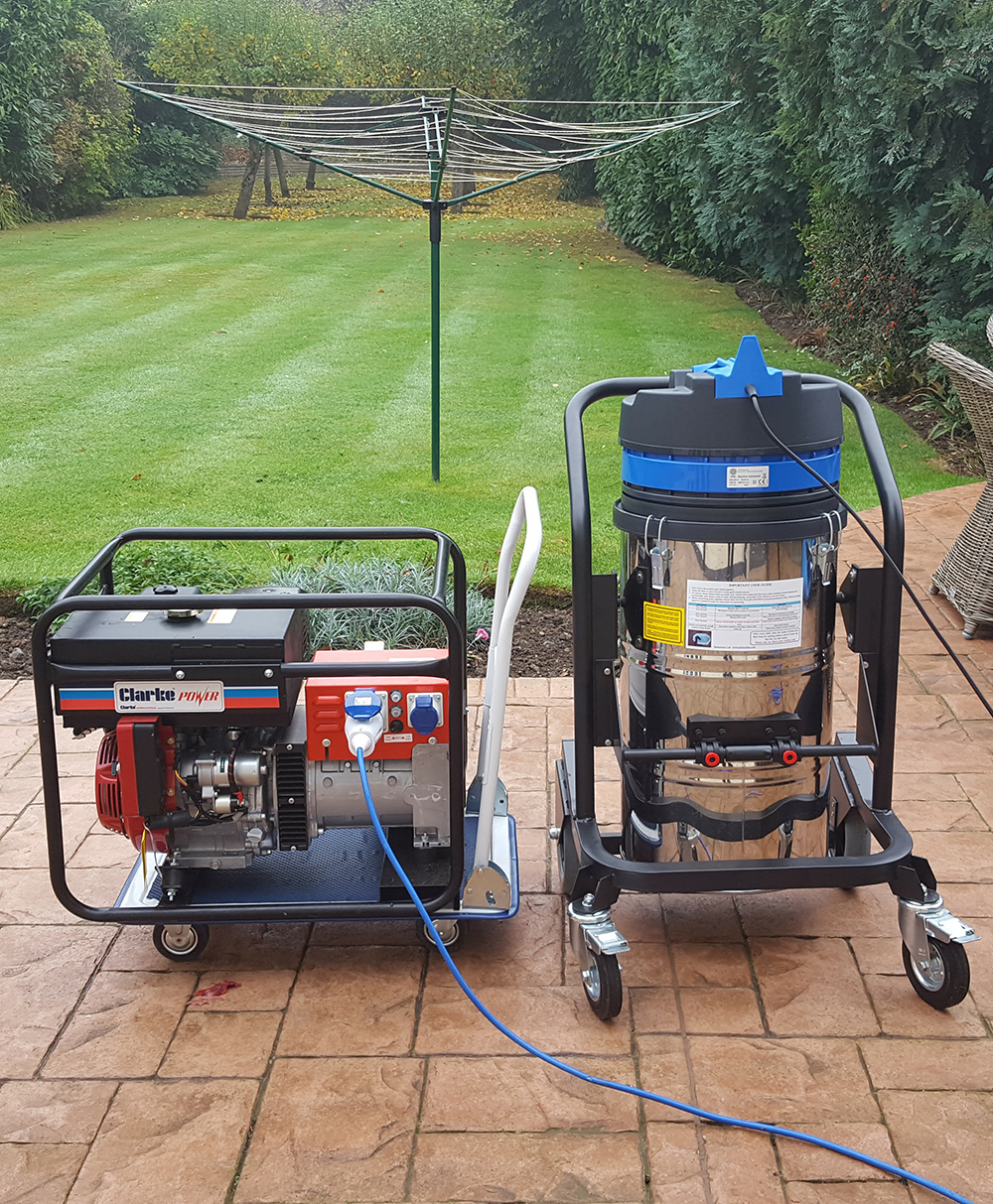 SkyVac gutter cleaning in Cheshunt