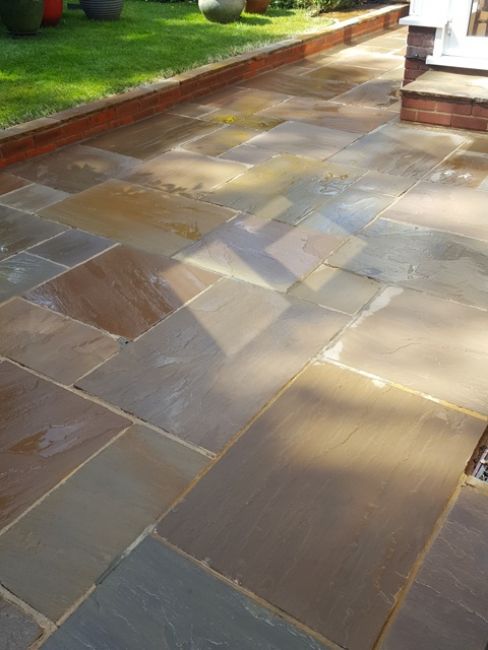 After Patio Cleaning in Cheshunt, Herts