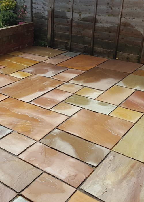 Patio after jet washing Broxbourne, Herts